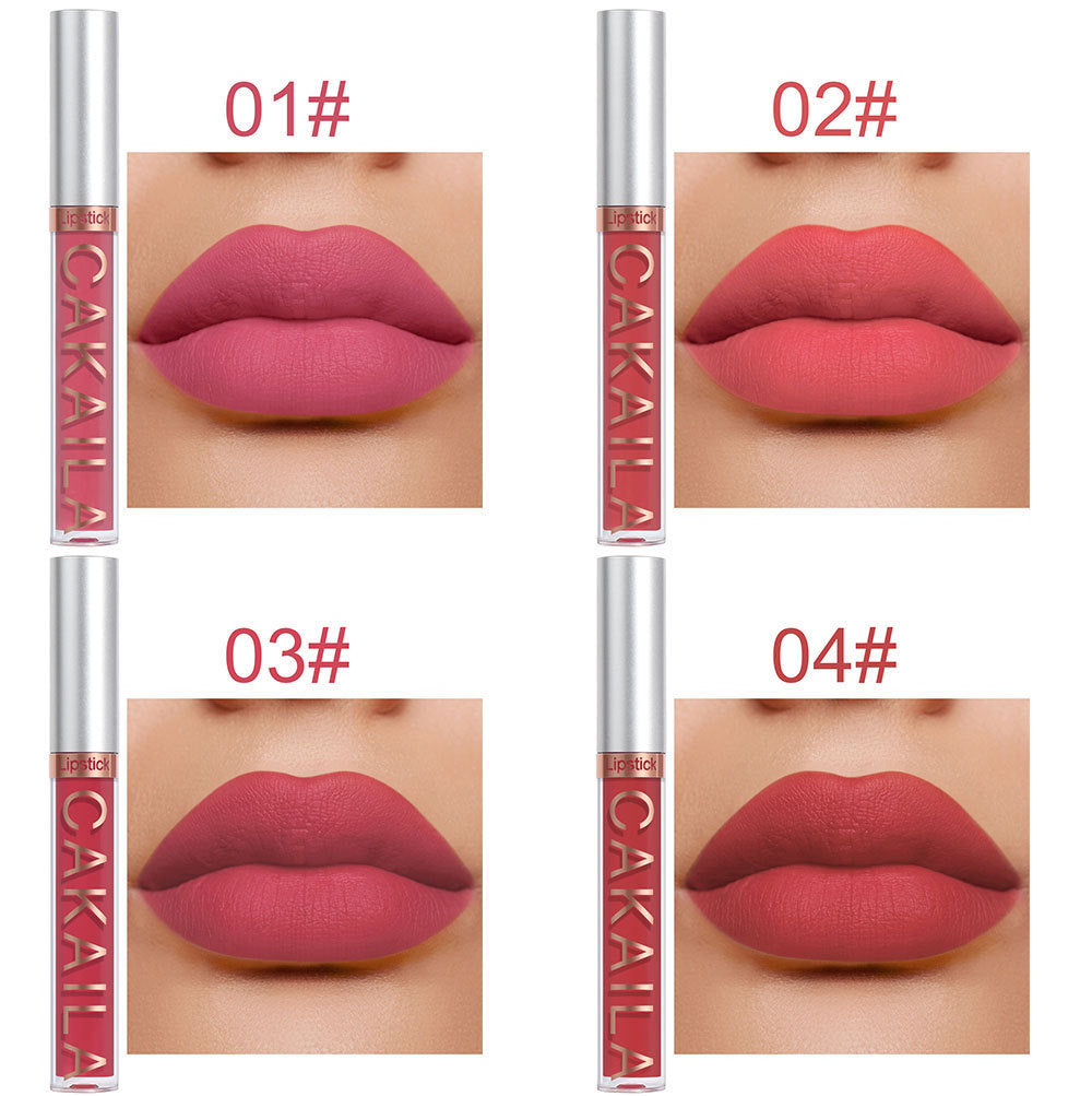 Pack Of 10 Matte Nonstick Cup Waterproof Lip Gloss Pack Of 10 Matte Nonstick Cup Waterproof Lip Gloss